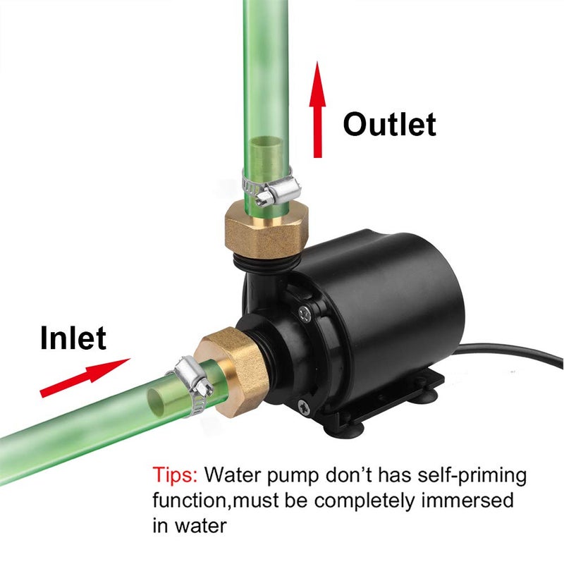 OTTFF Submersible Clear Water Pump, 4W USB Powered Mini Fountain Circulation Pump for Aquarium - Image 4